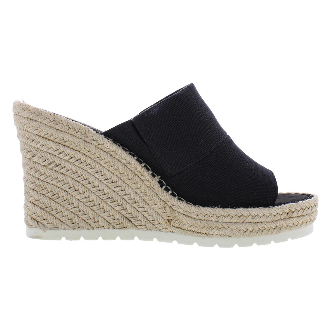 For Monica Mule Womens Shoes Model MSS-10017897 Size 10 Color Black Canvas/Eva