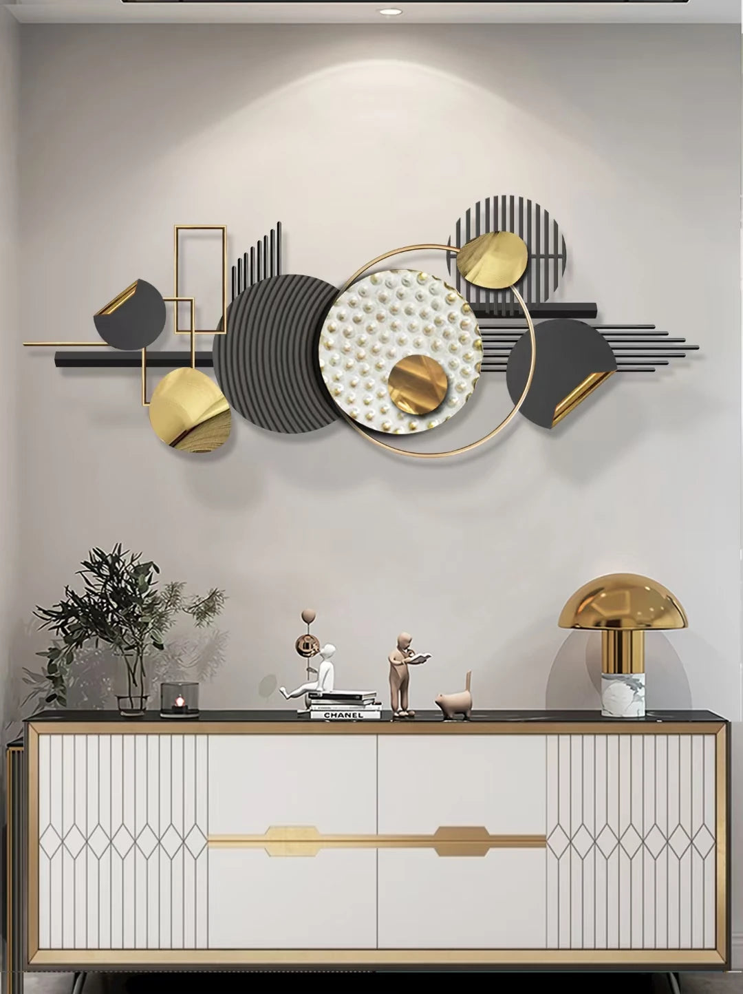 Modern Large Home Decoration  Wall Clock Home Decor Luxury Decorative Wall Clock