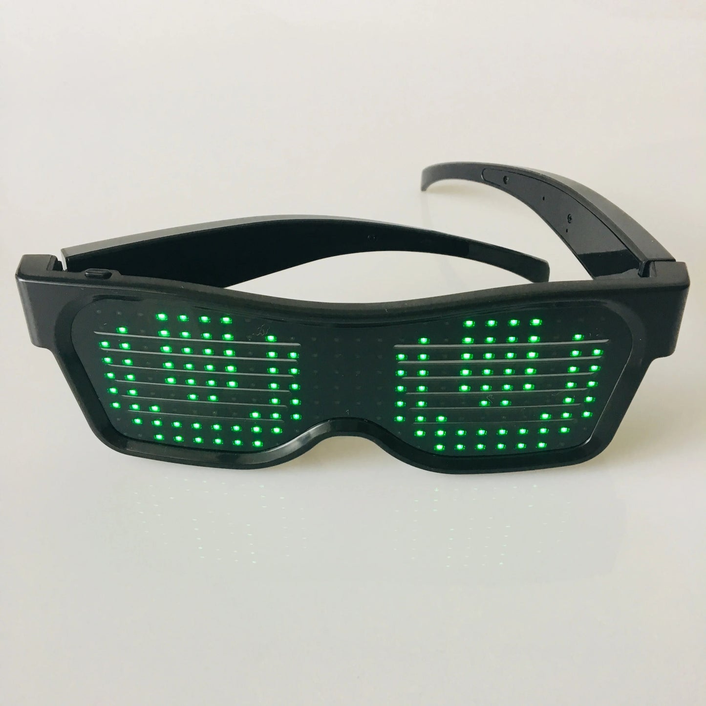 Smart Sunglasses LED Rechargeable App Bluetooth Programmable Flashing Light Glasses Party Sunglasses LED Glasses