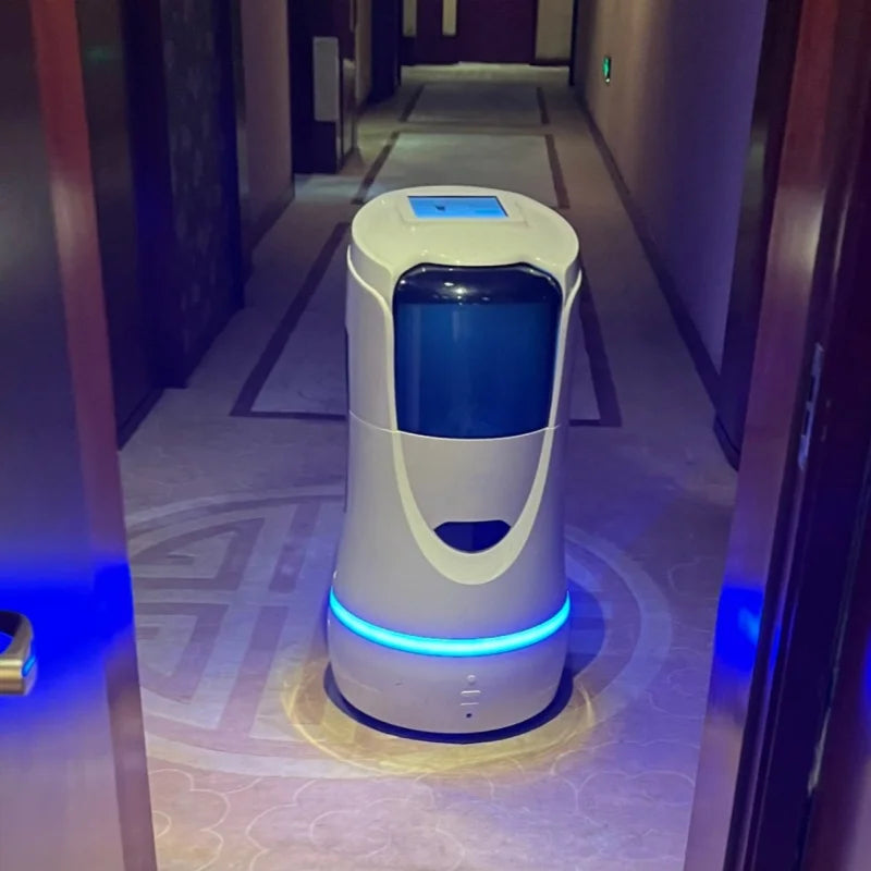 robot delivery Autonomous Smart Commercial Delivery Robot for Outdoor Restaurant and Hotel Food Services