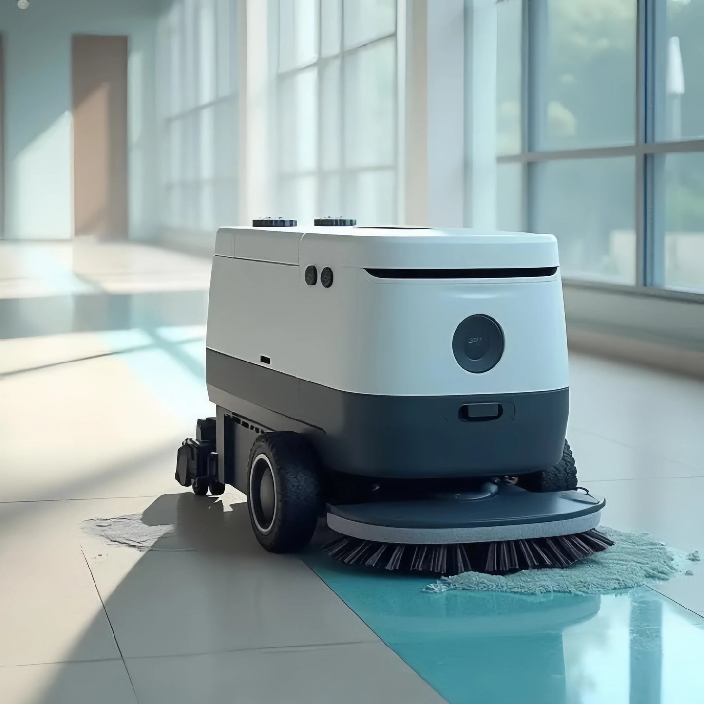 Cleaning Robot Smart Commercial Portable Automatic Floor Cleaning Machine Road Sweeper