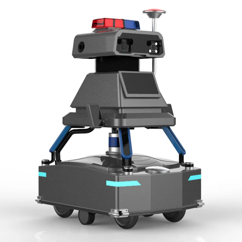 Outdoor Security Patrol Robot Factory Park Security Patrol Panoramic Monitoring Intelligent Detectionv Security Patrol Robot