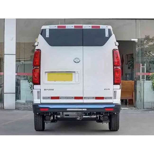 2 Seats New Design 4 Wheel Electric Cargo Truck Cargo Van Baic Ev5 Electric Delivery Van