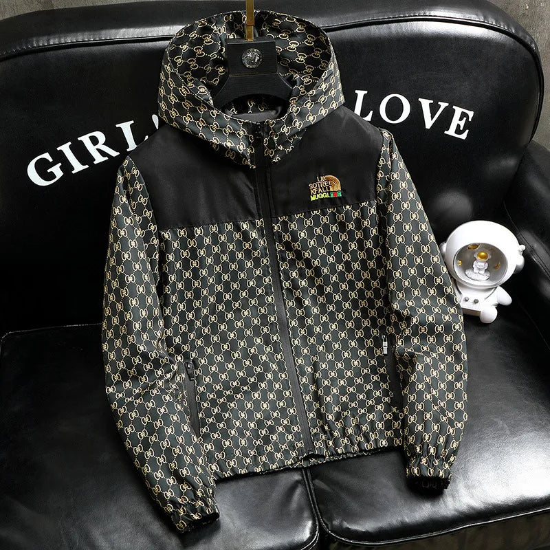 Men's Fashion Clothes Casual Jacket Hooded Coat Autumn Streetwear Jacket for Men