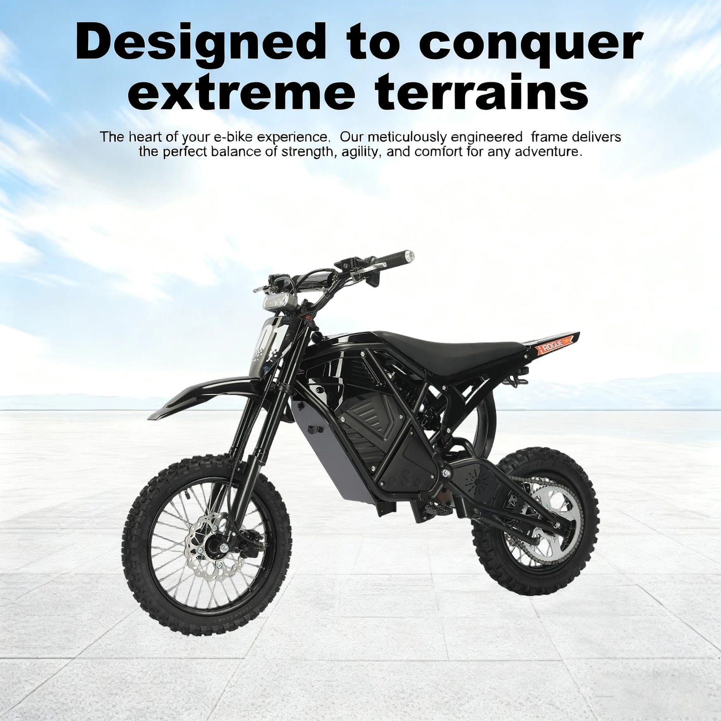Fast Delivery Rtr Ebike Electric Off-road Motorcycle 2000W Powerful Motor Electric Dirt Bike