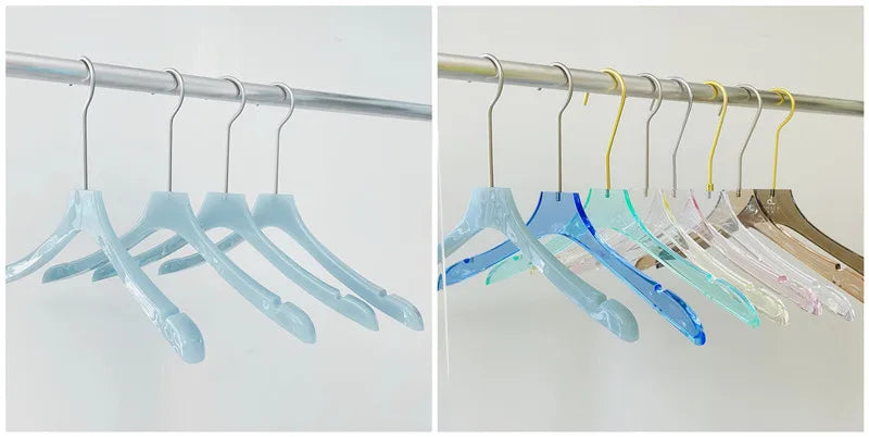 Wholesale One Hundred Kinds Crystal Clear Acrylic Clothes Hanger Manufacturer With Best Quality