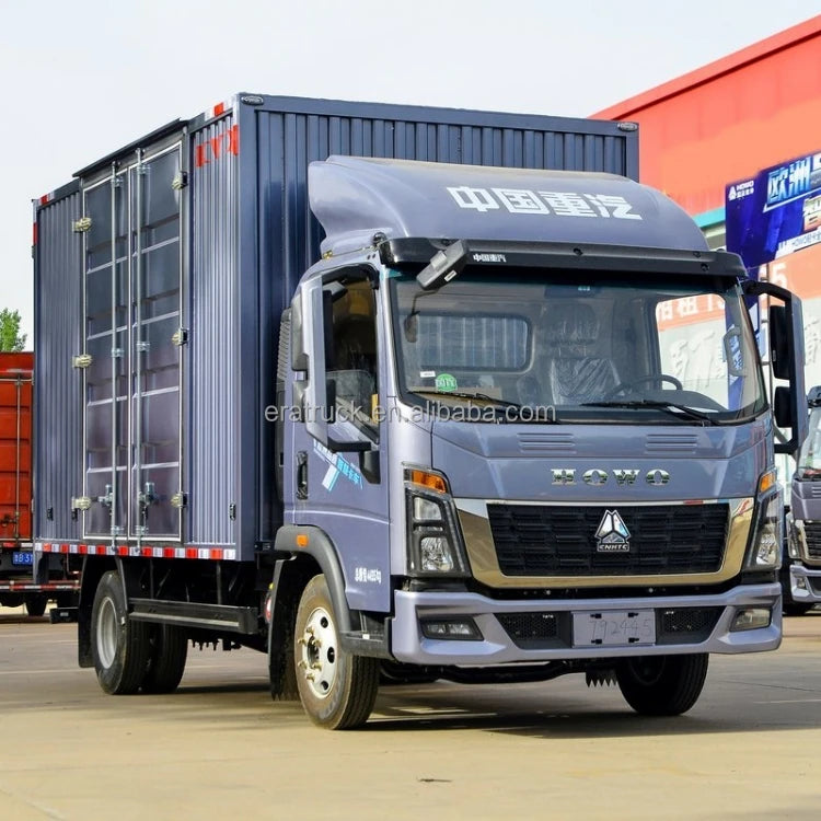 Chinese Manufacture 4X2 10Tons Light Cargo Truck Van Box Cargo Truck 4X2 6*2 4*4 Light Duty HOWO Cargo Truck for Sale