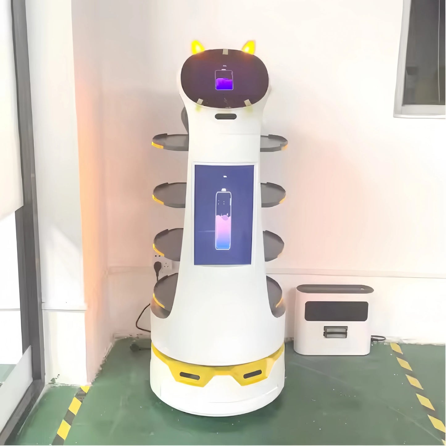 robotic server Long Service Life Robot Hotel Delivery