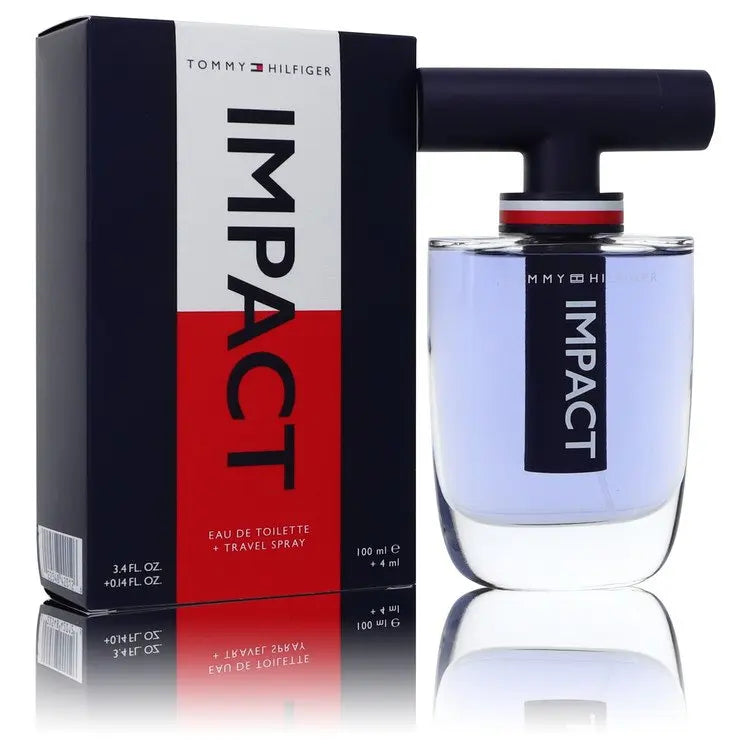 UD2 for Tommy for Hilfiger Impact for Men Gift Set 3.4 oz Eau De Toilette Spray & .14 oz Travel EDT Spray for Tommy for Hilfiger