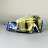 Full Frame PC Rimless Cycling Goggles for Motorcycle & Ski Use Windproof Breathable UV Protection CE Certified Day/Night Use