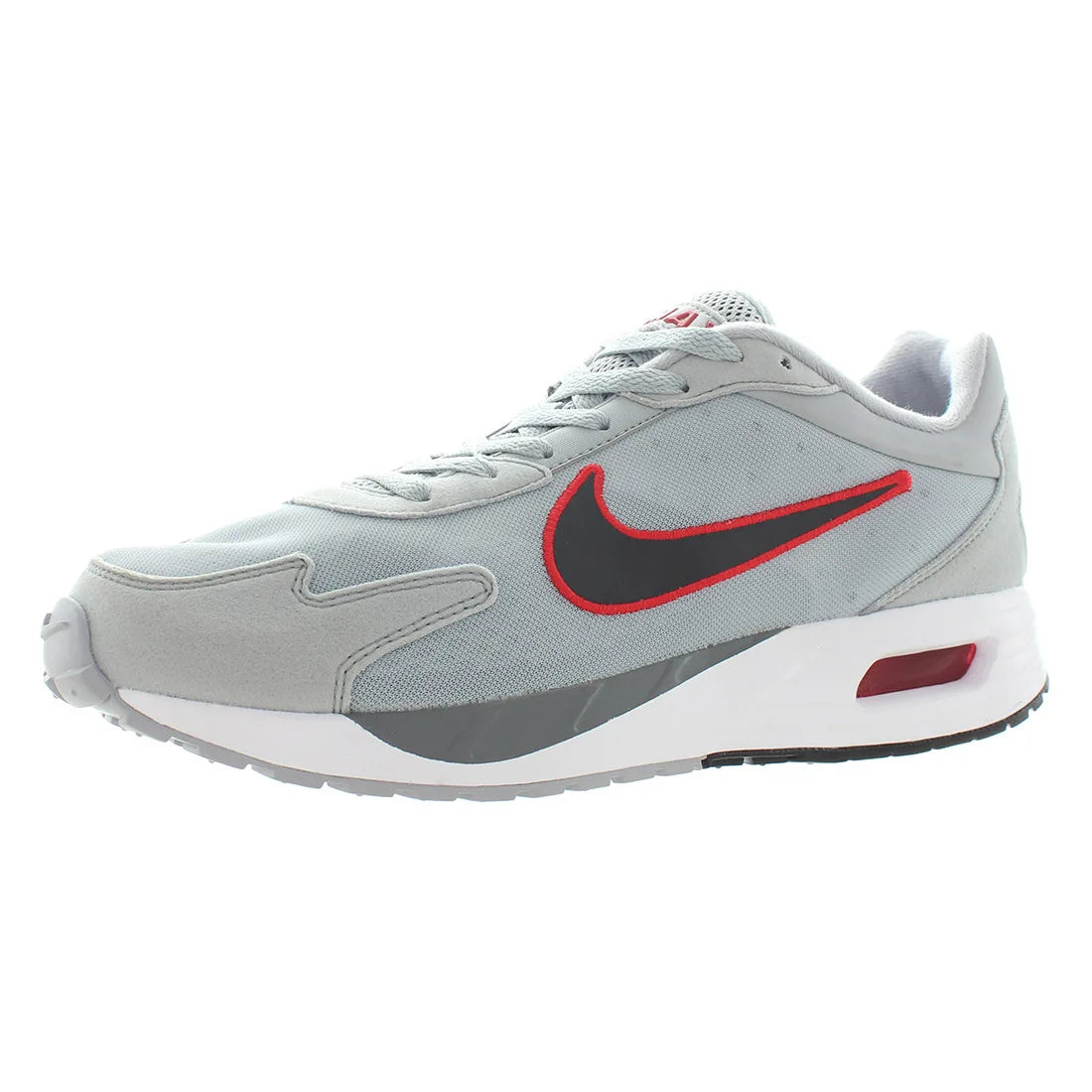 For for Solo Running Shoes Wolf Grey Black Cool Grey Mesh Upper Rubber Outsole EVA Midsole Unisex Spring Athletic Trail