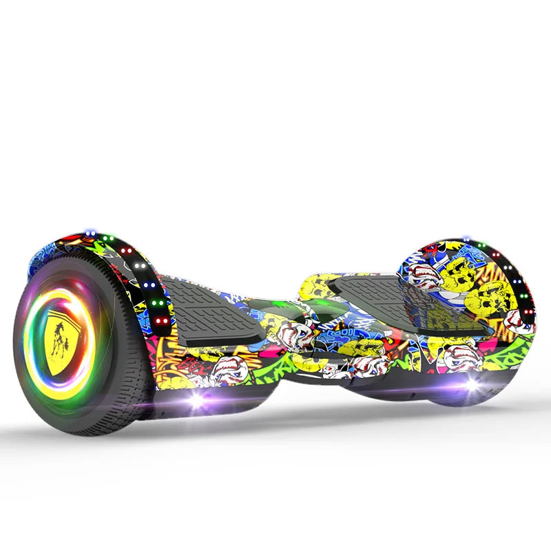 Best Price Hoverboard Scooter with  LED Lights & Bluetooth  Many Colors Available Self-balancing Scooter