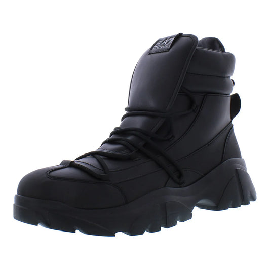 Emporio Armani EA7 X8M001 XK228R926 Mens Shoes Color: Full Black | 100% Authentic