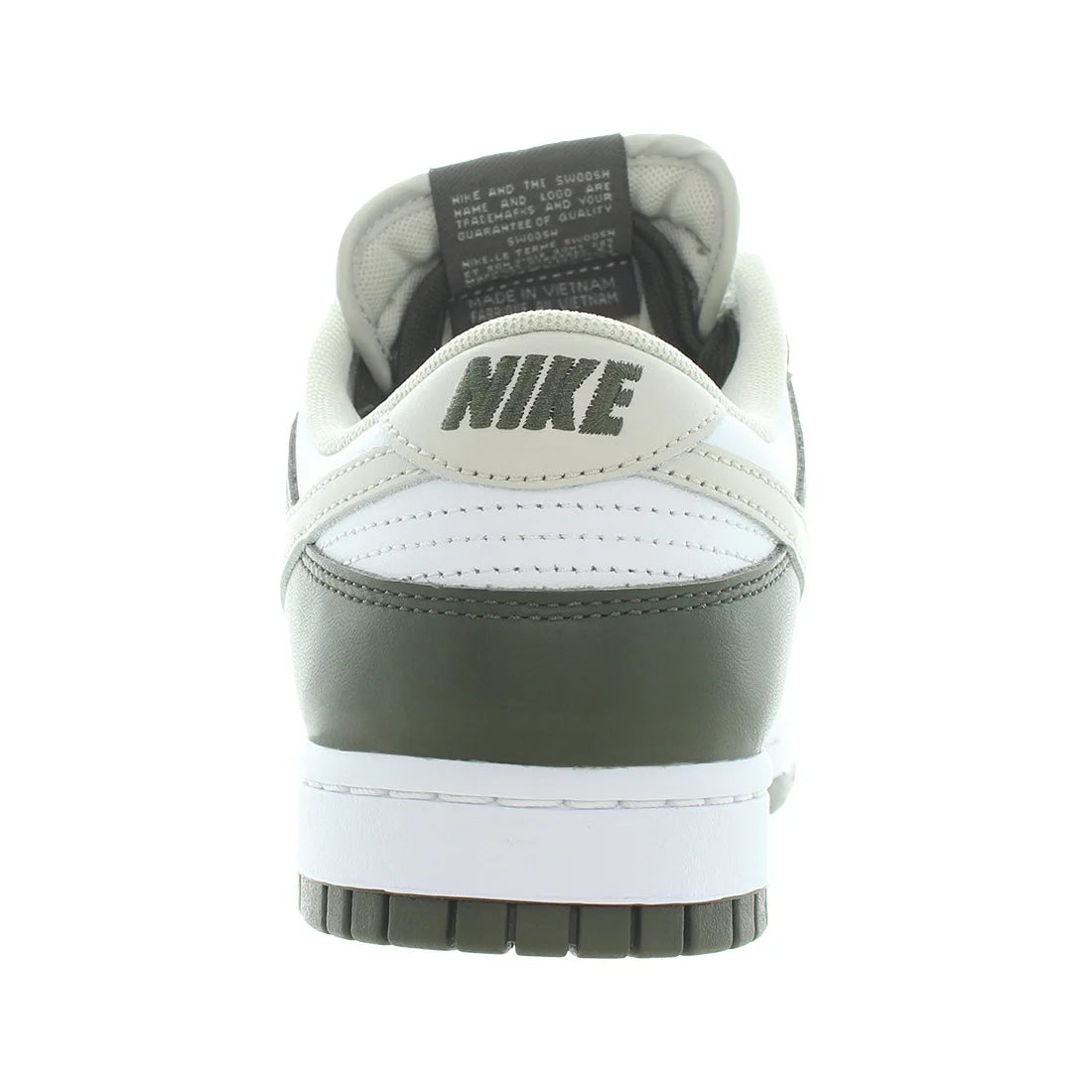 For Dunk Low Mens Shoes Model MSS-FN6882100 Color White/Light Bone/Oil Green 100% Authentic