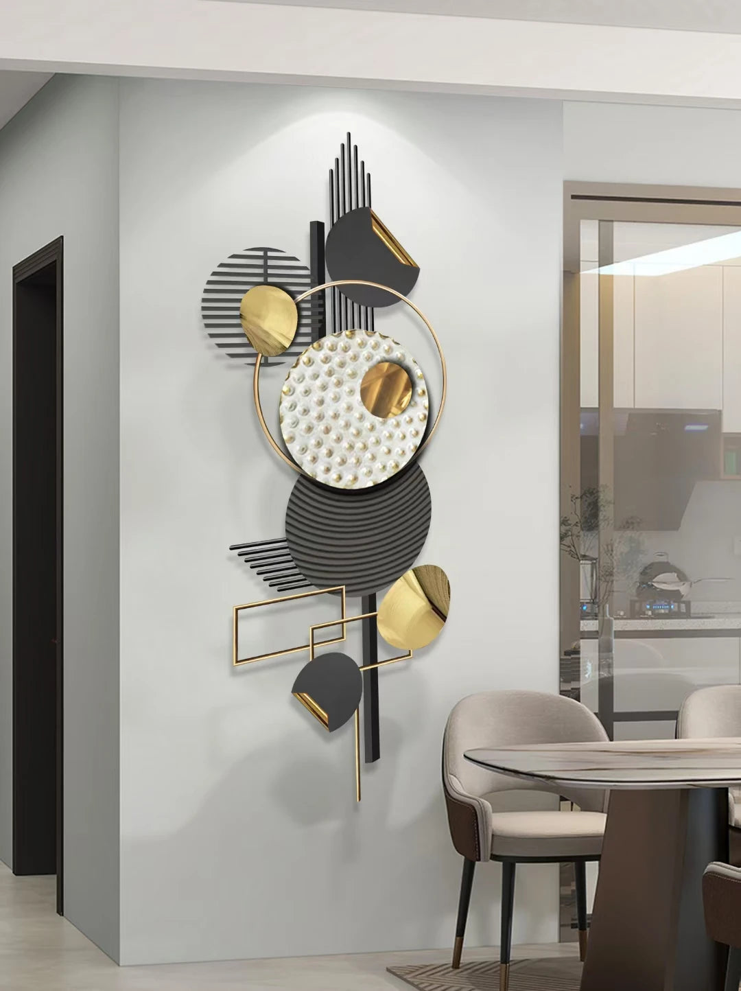 Modern Large Home Decoration  Wall Clock Home Decor Luxury Decorative Wall Clock