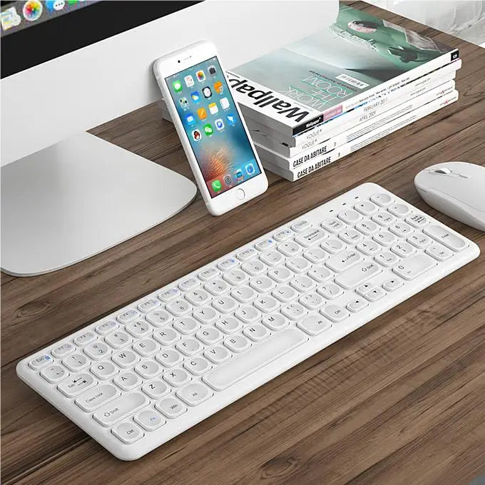 BOW Best Selling HW256 Office Gaming Universal USB Ergonomic 2.4G Wireless Keyboard and Mouse Combo for Desktop Laptop