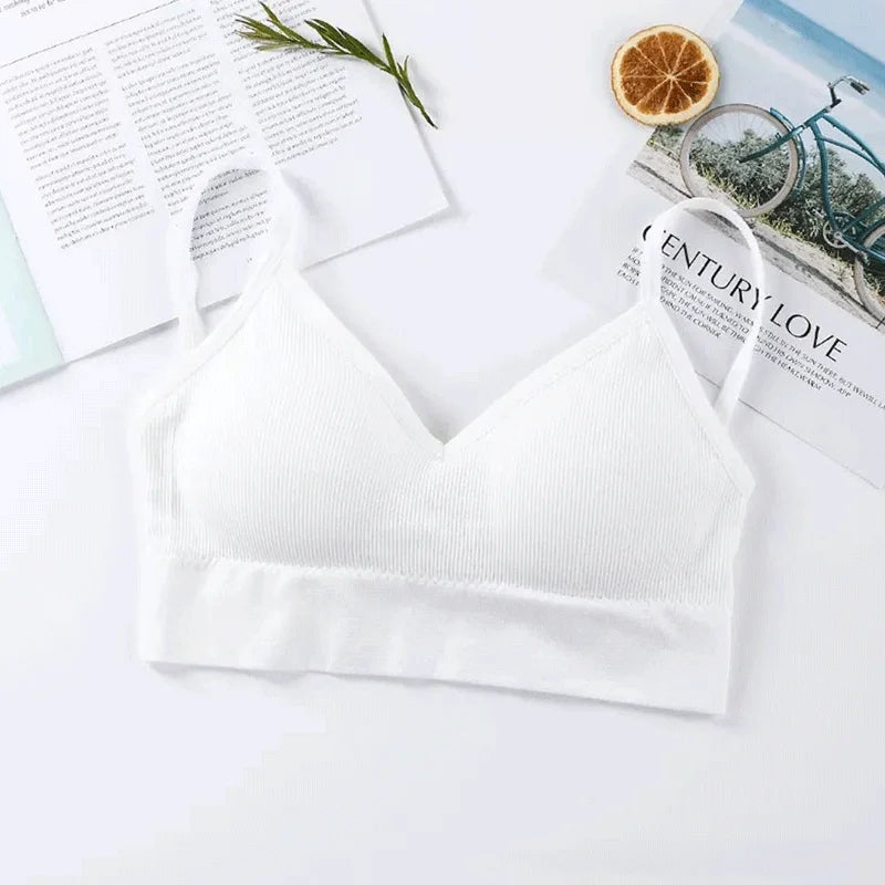 Women's Tube Tops Brassiere Women's Sports Bra Push Up Underwear Tops Seamless Sports Top Sexy Lingerie Female Tops Girl Bra