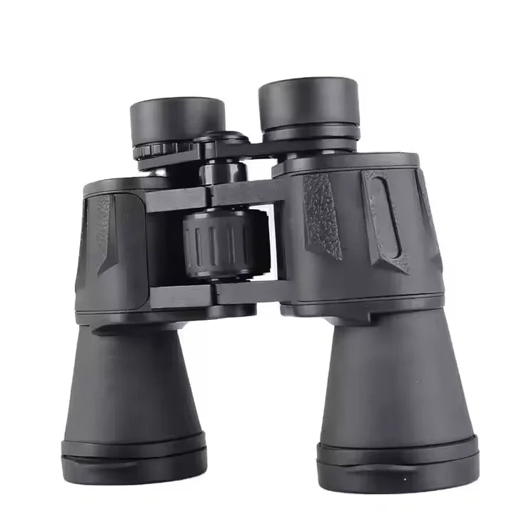 High Quality 7x50/10X50/20X50 Long Range Binoculars Metal Plastic Bak4 Porro Prism System Center Focus Travel Sports Telescope