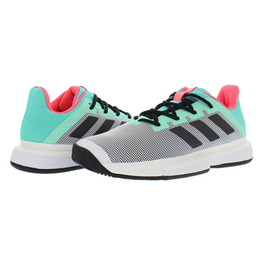 For Solematch Bounce Mens Shoes Model GY0805 Color White/Black/Blue 100% Authentic