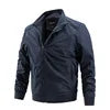Spring Autumn Jacket Men Casual Coat Men Jacket Outdoors Fashion Zipper Jacket Men Clothing Big Size