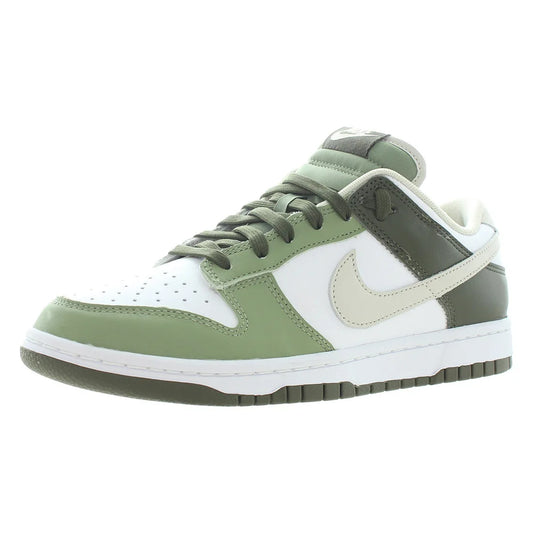 For Dunk Low Mens Shoes Model MSS-FN6882100 Color White/Light Bone/Oil Green 100% Authentic