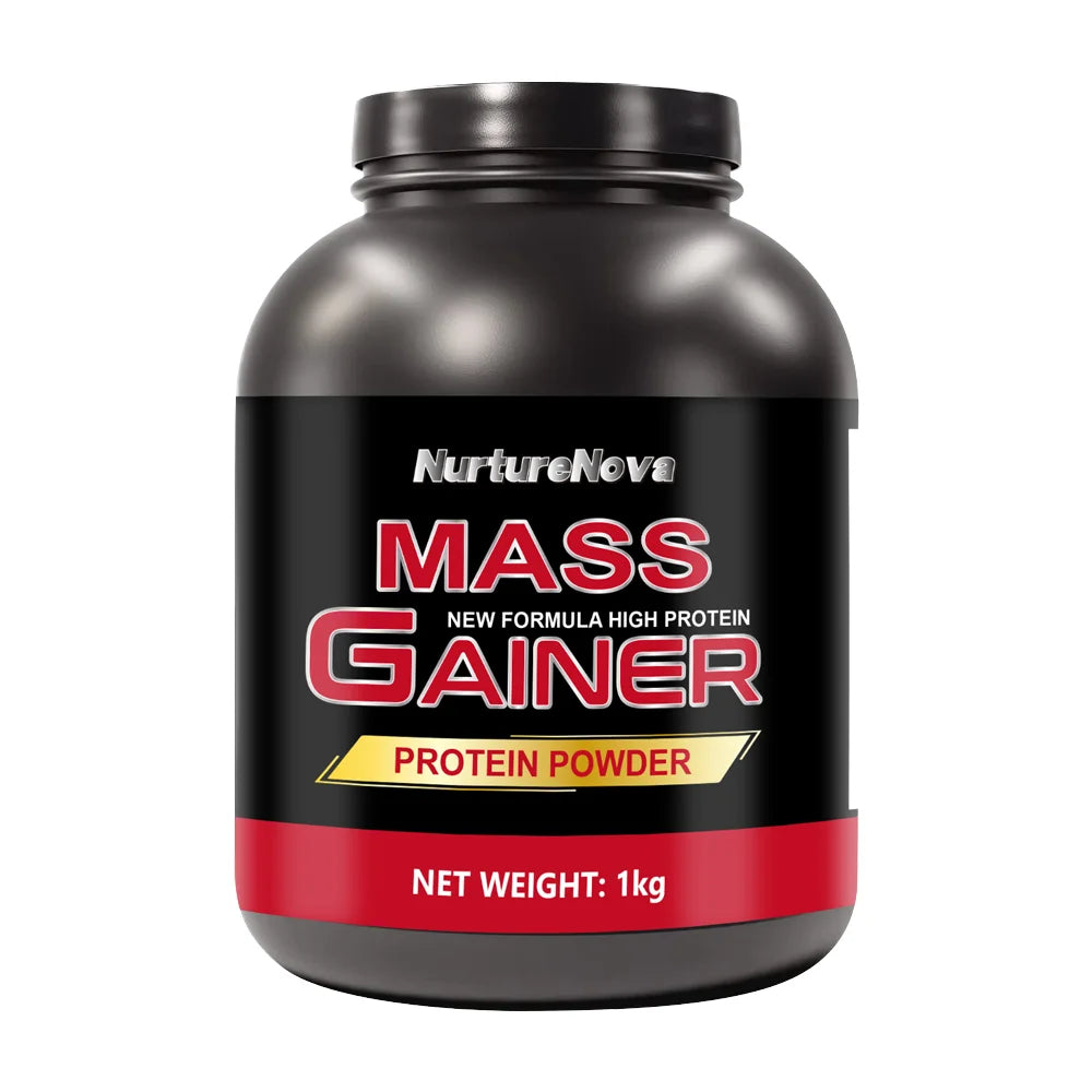 Fast Weight Gain Healthcare Supplement Rapid Muscle Building Fitness Supplement with Whey Protein Creatine Powder Mass Gainer