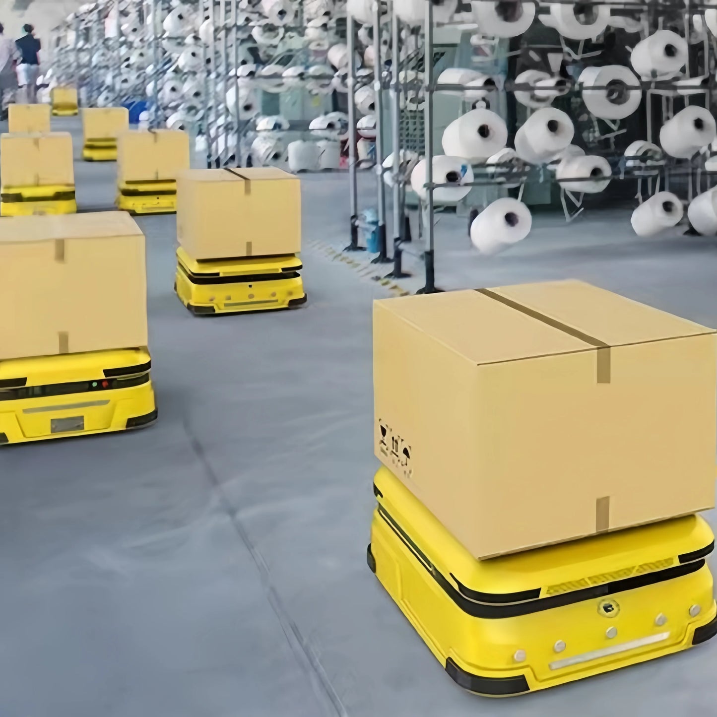 autonomous vehicles AGV Robot Automatic Guided Vehicle AGV Price Industrial Robot Large Load and High Precision