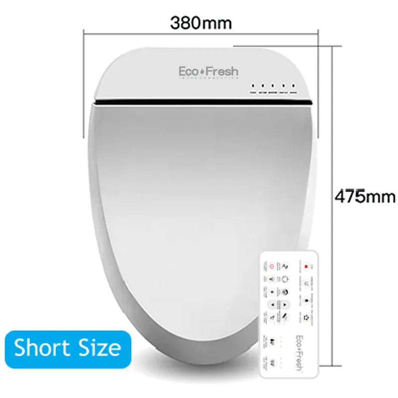 EcoFresh Smart toilet seat  Electric Bidet cover intelligent bidet heat clean dry Massage care for child woman the old
