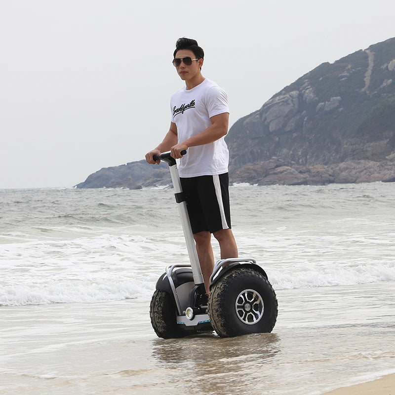 US warehouse free shipping Set Via APP Off-road Fat Tire Big Wheels Waterproof Balancing Scooter Electric Scooter