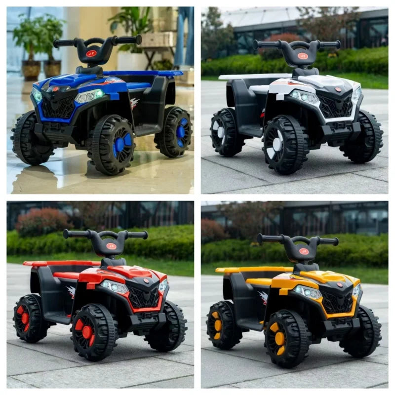 High Quality Mini Four-Wheel ATV for Kids Electric Battery-Powered Ride-on Car with Remote for Ages 2-4 Made of Durable Plastic