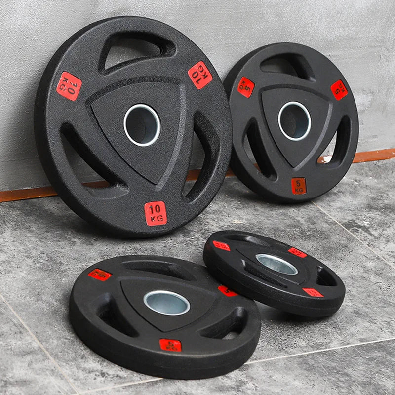 MIYAUP 100kg Total Athlete Weightlifting Training Barbell Various Specifications Weight Plates