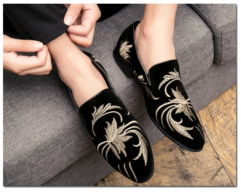 Good Quality Men Luxury Leather Shoes Fashion Dress Formal Genuine Leather Dress Loafers Shoes for Men