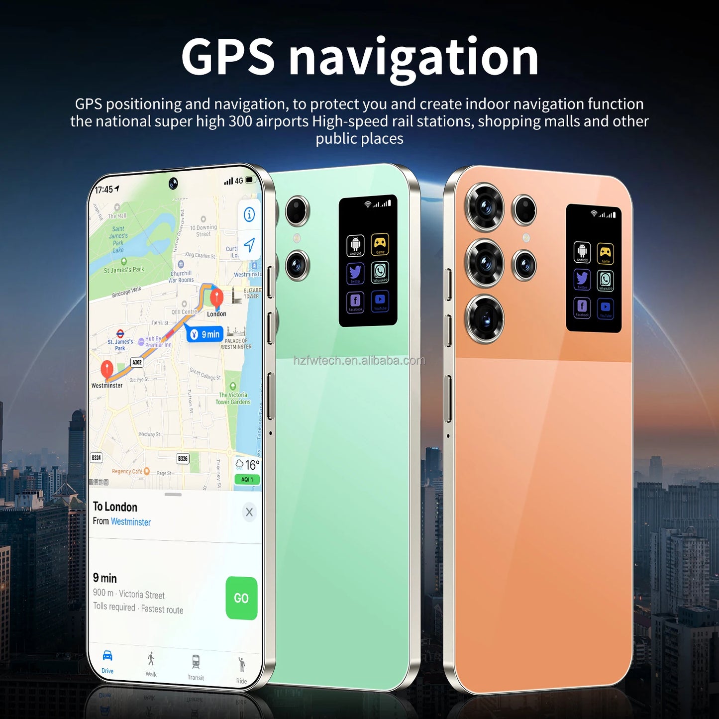 S26 Ultra Phone Global Version Mobile Phone 16GB Android 14 Cellphones Unlocked Smartphone