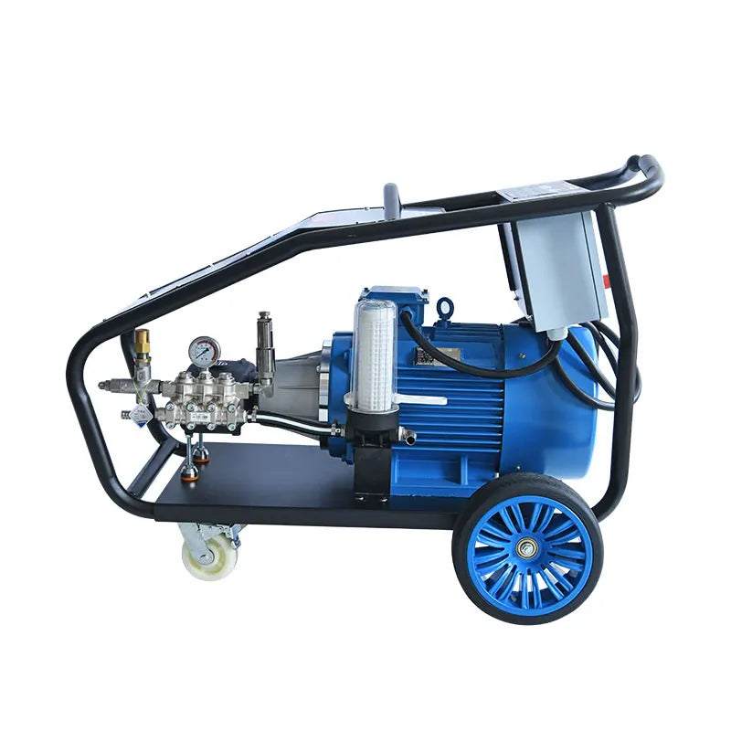 Industrial Grade High Pressure Cleaning Machine New Condition with Pump for Iron Plate Rust Removal and Courtyard Cleaning