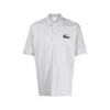 Lacoste Original Loose Fit 80's Croc Unisex Polos Color: Silver Chine | 100% Authentic