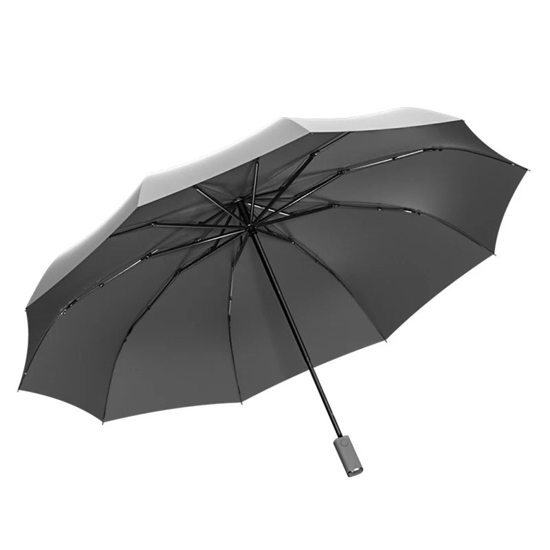 New Xiaomi Fully Automatic Umbrella With Led Light Men Large Double Portable Outdoor Umbrellas Rain Women Windproof Umbrella