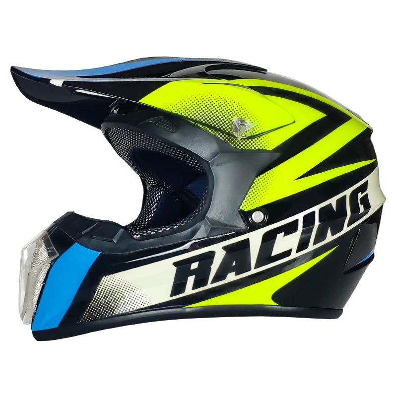 Competitive Price Dot-Approved Motocross&Off-Road Helmet Ultimate Protection for Downhill&Dirt Bike Adventures