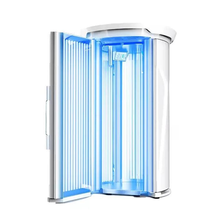 2025 Blue Led Tanning Bed Infrared Spa Capsule Slimming Machine UV Light Lamp Home Tanning Bed UVB Blue LED Light Spa Machine