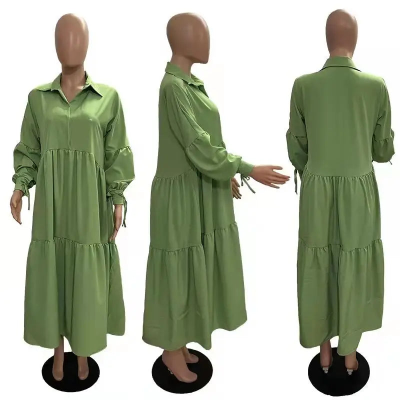 New Collection Plain Maternity Muslim With Long Sleeve Custom Made Black Lady Elegant Shirts Maxi Party Church Dresses for Women