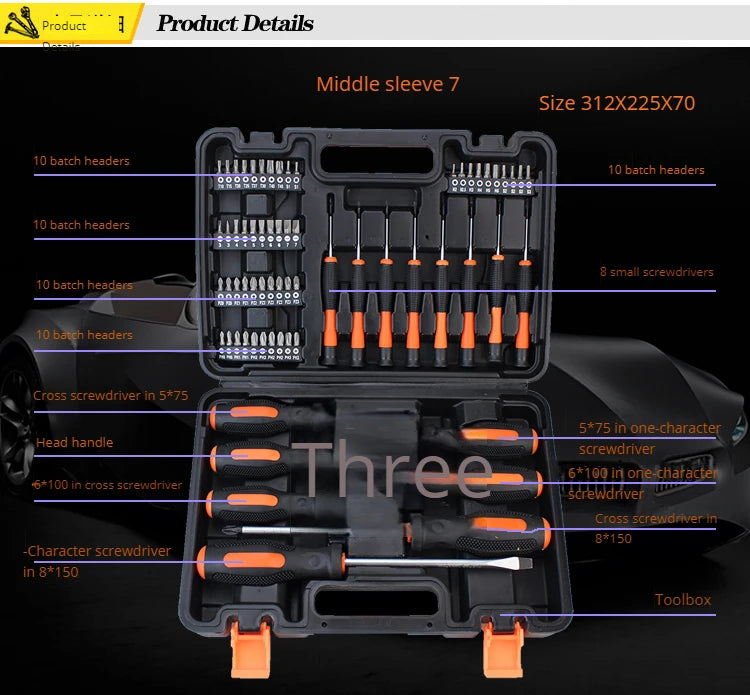Best Deal Precision Screwdriver Tool Kit for Repairing Watches Laptops Mobile Phones & Households OEM Customizable