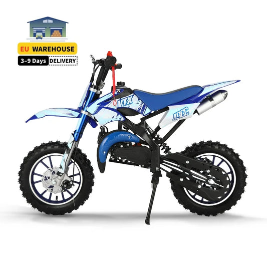 Chinese Made 49Cc 2 Stroke Kids Off-Road Dirt Bike Gas Powered Motorcycle Mini Motocross