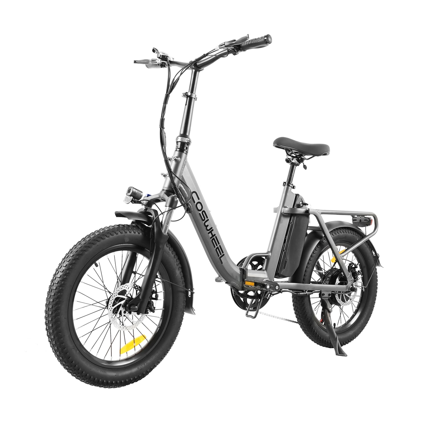US Stock COSWHEEL Y20L Torque Sensor E Bike Folding Electric Bike Step Through Foldable Electric Bike