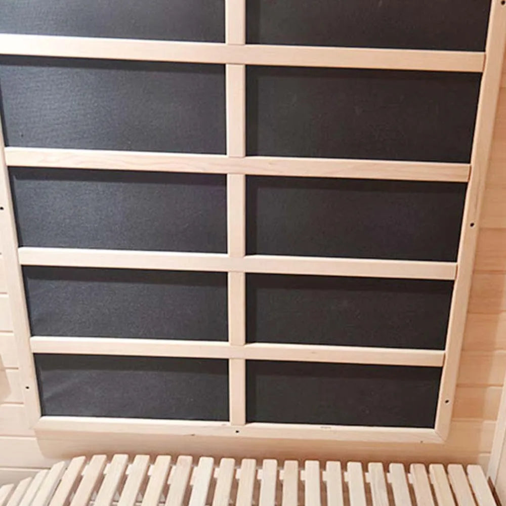 Popular Infrared Sauna Room Indoor 2 Person Hemlock Sauna Room Stock US