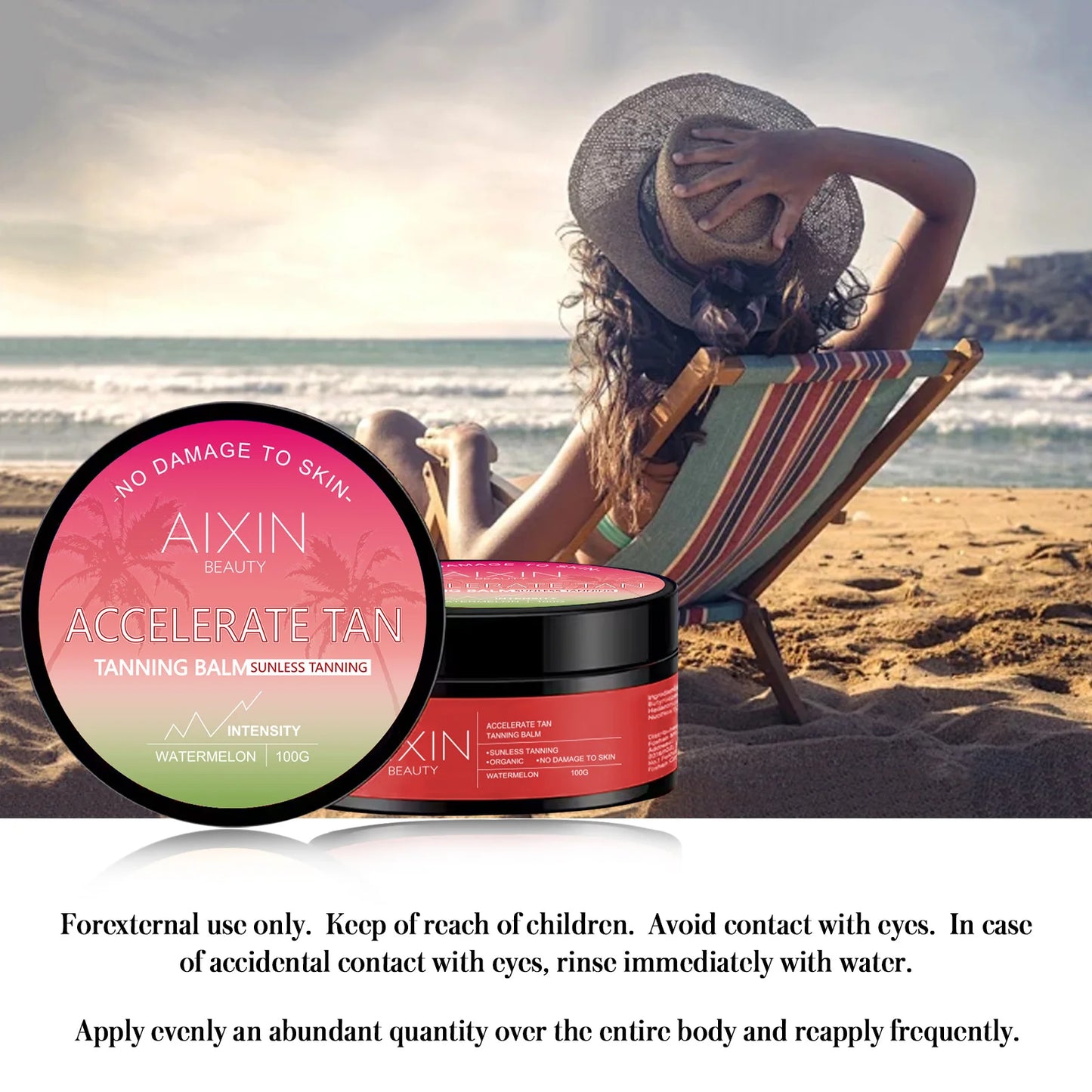 Private Label Long-lasting Deep Skin Tone Body Bronze Beautiful Tan Cream Tanning Sunbed Accelerating Tanning Cream