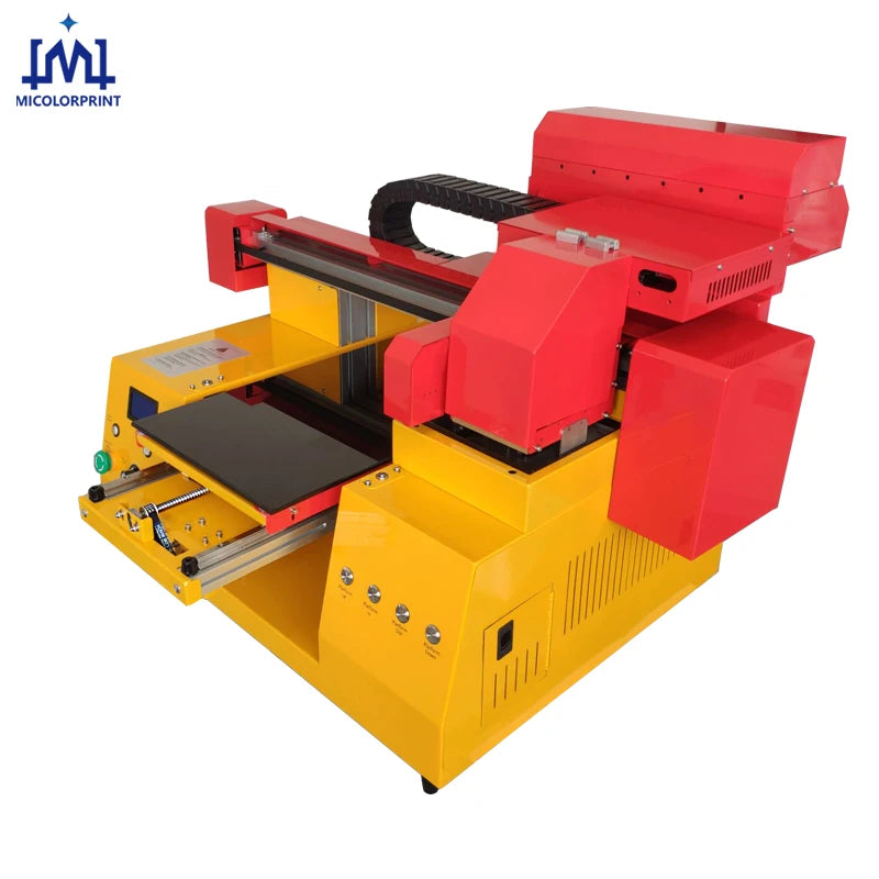 Automatic Desktop UV Printer for Glass Bottle Wood Phone Case A3 UV Flatbed Printer