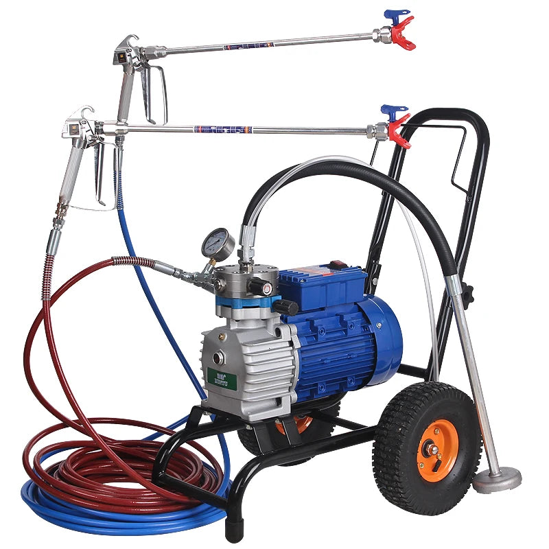 Oem Professional Diy High-pressure Airless Spraying Machine Fully Automatic Latex Paint Power Spray Gun For Interior