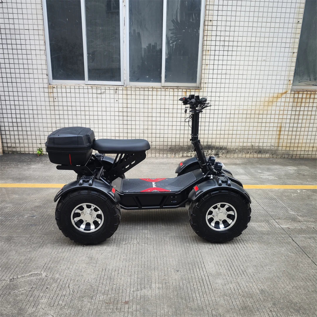 Latest Adult ATV 4X4 Electric Quad 4 Motors 60V 60Ah 80Ah Long Range 10000W Fast Speed 21 Inch Off Road Fat Tire Electric ATV