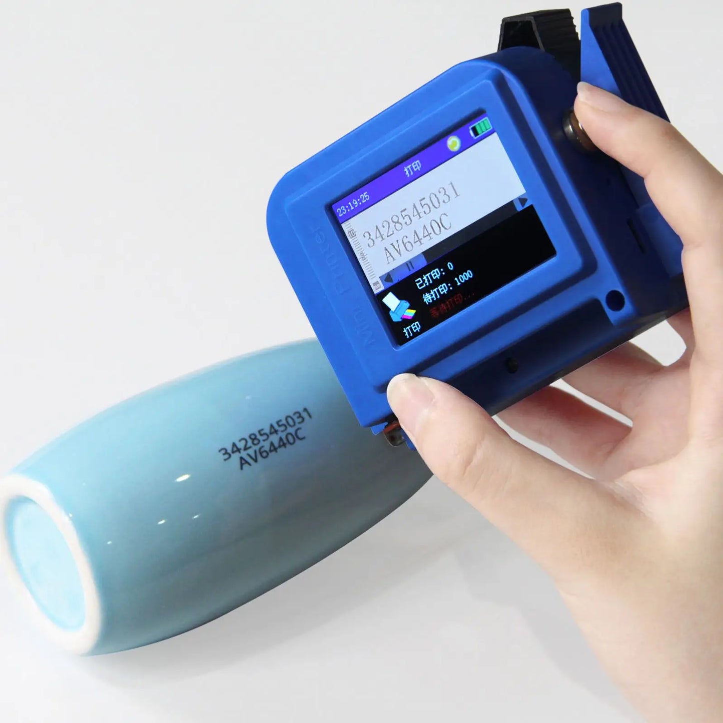 Portable Mini Inkjet Printer Wireless Connection Logo Tattoo Mini Machine for Multi-Purpose Printing Gift Cards Provided