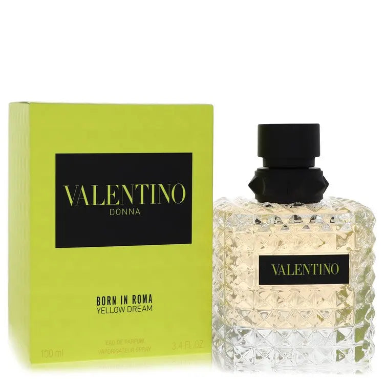 UD2 for Valentino Donna Born in Roma Yellow Dream by for Valentino Eau De Parfum Spray 3.4 oz Luxury Perfume Gift Set for Women