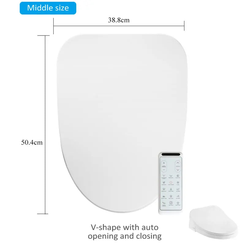 EcoFresh Smart toilet seat  Electric Bidet cover intelligent bidet heat clean dry Massage care for child woman the old